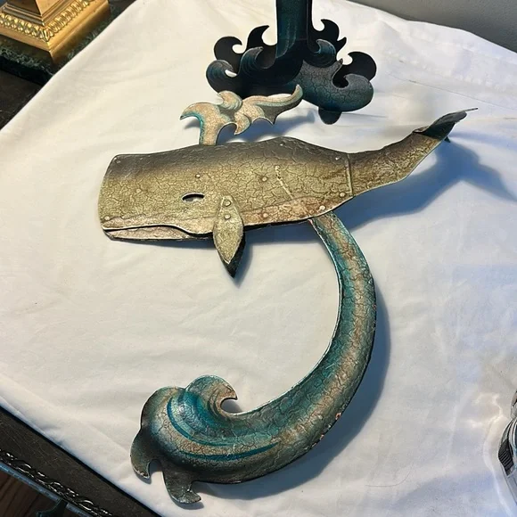 Authentic model balance toy rocking whale 🐋